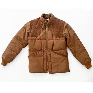 True Vintage Retro Ski Puffer Down Jacket - Duck Down